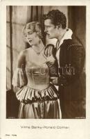 7 db RÉGI külföldi színész páros vegyes minőségben / 7 pre-1945 foreign actor pairs, mixed quality