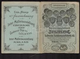 cca 1900 Seidengazefabrik A.G. Schweiz áruminta
