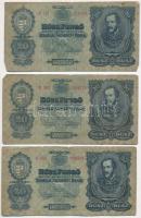 1930. 20P (3x) T:III,III-