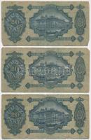 1930. 20P (3x) T:III,III-