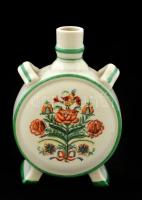 Zsolnay mini kulacs, matricás, jelzett, hibátlan, m: 10 cm