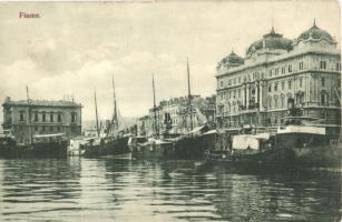 Fiume, port, ships (EK)
