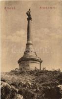 Brassó, Kronstadt, Brasov; Árpád szobor, kiadja H. Zeidler / monument / Denkmal