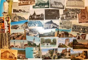 31db régi+4 modern magyar városképes lap