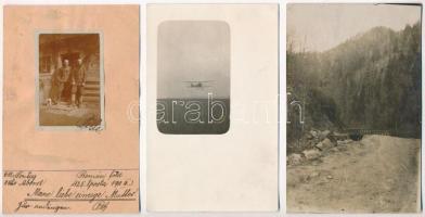 24 db RÉGI motívum képeslap vegyes minőségben. Több katonai fotó képeslap és egy Jézus/Torinói lepel...