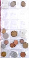 85db-os vegyes külföldi érmegyűjtemény kis alakú albumban, közte Ausztria, Belgium, Csehszlovákia, Hollandia, NDK, Szovjetunió T:1--2- 85pcs of various metal coins in a small album, including Austria, Belgium, Czechoslovakia, Netherlans, GDR, Soviet Union C:AU-VF