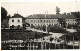 Püspökfürdő,  Baile 1 Mai; Transilvania és Dacia szállodák, fürdő igazgatóság és pénztár / Hotel Transilvania, Hotel Dacia, spa directorate, cash desk (EK)