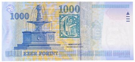 1999. 1000Ft "DB0000133" alacsony sorszám T:I
/ Hungary 1999. 1000 Forint "DB0000133...