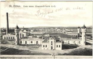 Sankt Pölten, Erste österreichische Glanzstoff-Fabrik A.-G. Verlag Vinz. Höfinger / the first Austrian viscose material factory (EK)