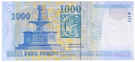 2003. 1000Ft "DB0000134" alacsony sorszám T:I
/ Hungary 2003. 1000 Forint "DB0000134...