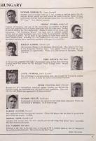 1953 Magyarország-Anglia, a legendás 6:3-as labdarúgó mérkőzés meccsfüzete, és egy belépőjegye a Wem...