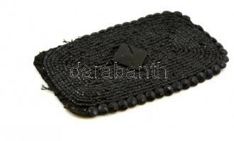 4 db régi gyöngy ruhadísz, h: 11/15/40/215 cm