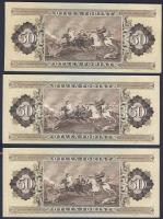 1989. 50Ft (3x) T:I,I-