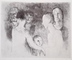 Szőnyi István mappa. 12 db rézkarc-reprodukció. Budapest, 1978, Corvina. Papírmappa, kopottas állapo...