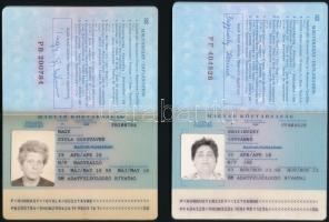 1968-1993 Vegyes okmány tétel (fényképes útlevelek, valutalap, Magyar Úttörők Szövetsége tagsági kön...