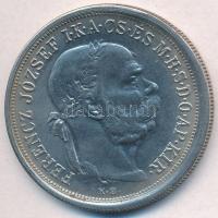 1900KB 5K "Ferenc József" Fe hamisítvány T:2 Hungary 1900KB 5 Korona "Ferenc Joseph" Fe fake C:XF