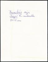 cca 1880 Történelmi(?) jelenet, acélmetszet, papír, Barabás rajza után metszette Mayer Károly, paszp...