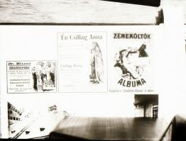 Kb. 100 db nyomdai fotónegatív, 6x9 cm