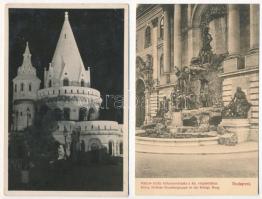 Budapest - 10 db régi képeslap / 10 pre-1945 postcards