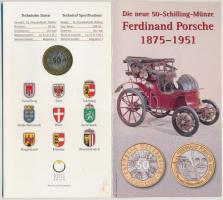 Ausztria 2000. 50Sch Cu-Ni-Al-Br "Porsche" karton díszcsomagolásban T:BU
Austria 2000. 50...