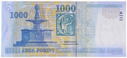 2004. 1000Ft alacsony "DB 0000129" sorszámmal T:I
/ Hungary 2004. 1000 Forint with low &q...