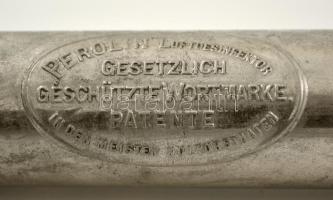 Perolin régi fém házas légfrissítő, h:41 cm