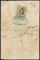 1879 Cselédkönyv és igazolási jegy azonos személy részére