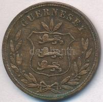 Guernsey 1864. 8d Br T:2 Guernsey 1864. 8 Doubles Br C:XF