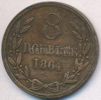 Guernsey 1864. 8d Br T:2
Guernsey 1864. 8 Doubles Br C:XF