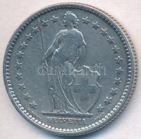 Svájc 1886B 2Fr Ag T:2-,3 Switzerland 1886B 2 Francs Ag C:VF,F