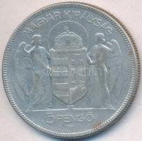 1930. 5P Ag "Horthy jobbra" T:3
Adamo P8