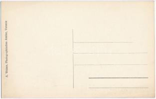 Versec, Vrsac; Szent István gyógyszertára. A. Weiser kiadása / Apotheke zum Heil. Stefan / Farmacia ...