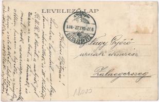 Budapest IV. Újpest, István út, villamos a megállóban, Gyógyszertár a Magyar Koronához, Schuster cuk...