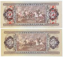 1986. 50Ft "D000 000553" sorozat és sorszámmal illetve piros "MINTA" felülnyomás...