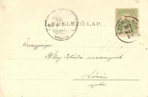 Szomolnok, Schmölnitz, Smolnik; Római katolikus templom. Wlaszlovits Gusztáv kiadása / Roman Catholi...