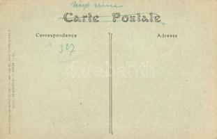 Pelerins, un Cheik / Tunisian folklore, pilgrims with a sheikh, TCV card