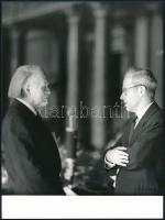 cca 1961 Kodály Zoltán, vintage fotó, 24x18 cm