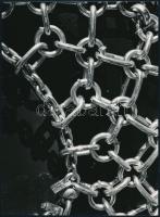 cca 1977 Feliratozott kortárs fotóművészeti alkotások, 3 db vintage fotó, 18x24 cm és 19,5x18 cm