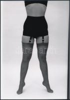 cca 1968 Divatfotók, 3 db vintage negatívról készült mai nagyítás, 25x18 cm