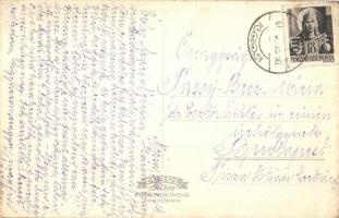 Nézsa, templom, utcakép, Reviczky-kastély, Hangya Szövetkezet üzlete (EK)