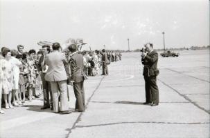 1979 Brezsnyev látogatása Budapesten, találkozó Kádár Jánossal, a repülőtéri várakozástól, a búcsúva...