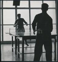 cca 1976 Kortárs fotóművészeti alkotások, 3 db jelzett vintage fotó, 23,5x17 cm