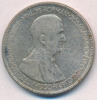 1930. 5P Ag Horthy jobbra T:2-,3 karc Adamo P8