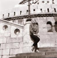 cca 1960 Klein Éva (1937-2016), később Eva Six, akit emlegettek a magyar Marelyn Monroe-ként is Holl...