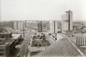 1977 Kecskeméti panorámák és városképek, 13 db szabadon felhasználható, professzionális minőségű, vi...