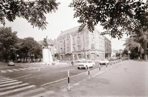 1977 Kecskeméti panorámák és városképek, 13 db szabadon felhasználható, professzionális minőségű, vi...