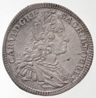 Csehország / Történelmi tartomány 1738. 15kr Ag VI. Károly Prága (6,2g) T:1- /  Bohemia 1738. 15 Kreuzer Ag Charles VI Prague (6,2g) C:AU Krause KM#715