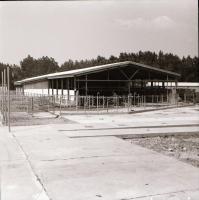cca 1966 Állattartó telepek építése, 13 db vintage negatív Sinka Antal (?-?) hagyatékából, aki a vel...