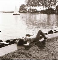 cca 1965 Velencei-tó, 13 db vintage negatív Sinka Antal (?-?) hagyatékából, aki a velencei AGROKOMPL...