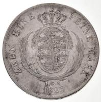 Német Államok / Szászország-Albertine 1823IGS Tallér Ag "III. Frigyes Ágost" (27,84g) T:2,...